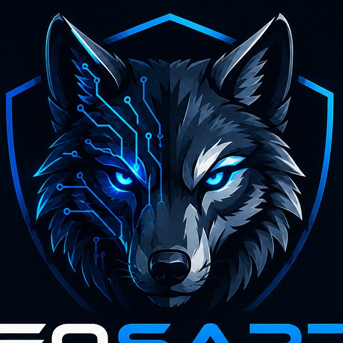 Logo loup cyber NeoSarre Informatique